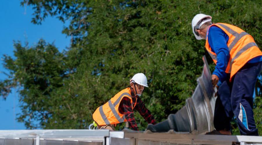 Roof repair in Booker, TX